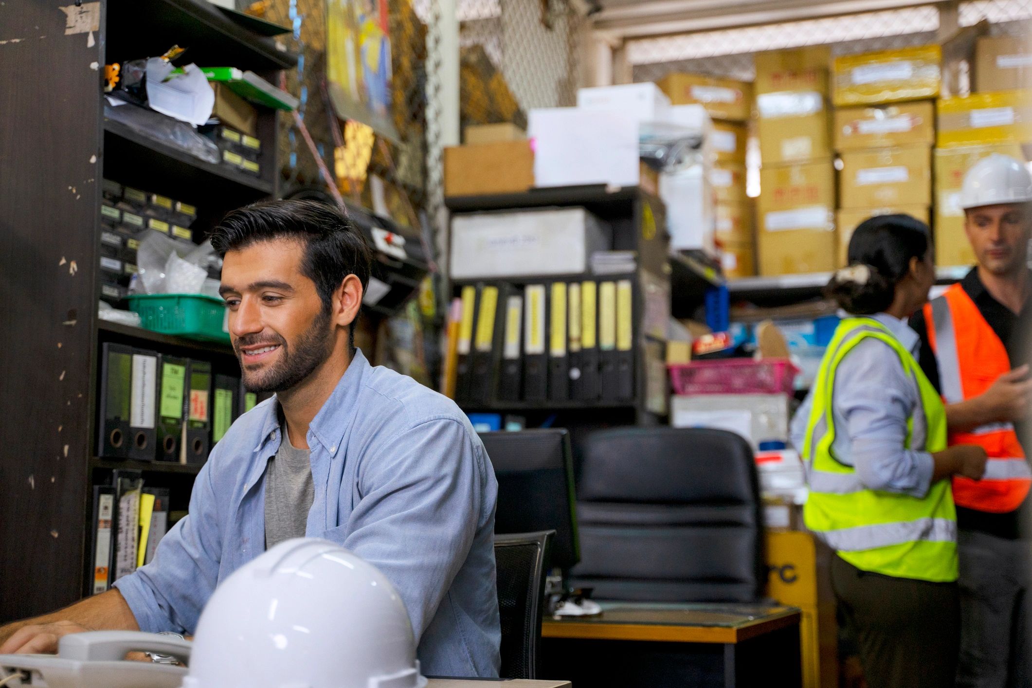 Warehouse professional supporting international sourcing operations